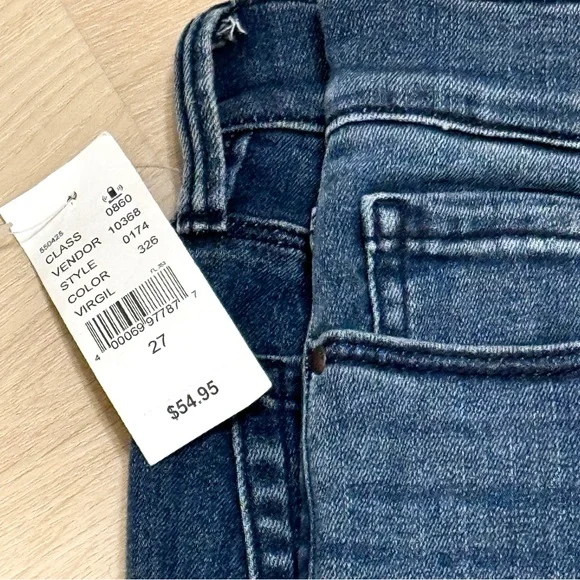 PACSUN Virgil High Waisted Jeggings Medium Wash Jeans NWT Sz 27 - Picture 7 of 16